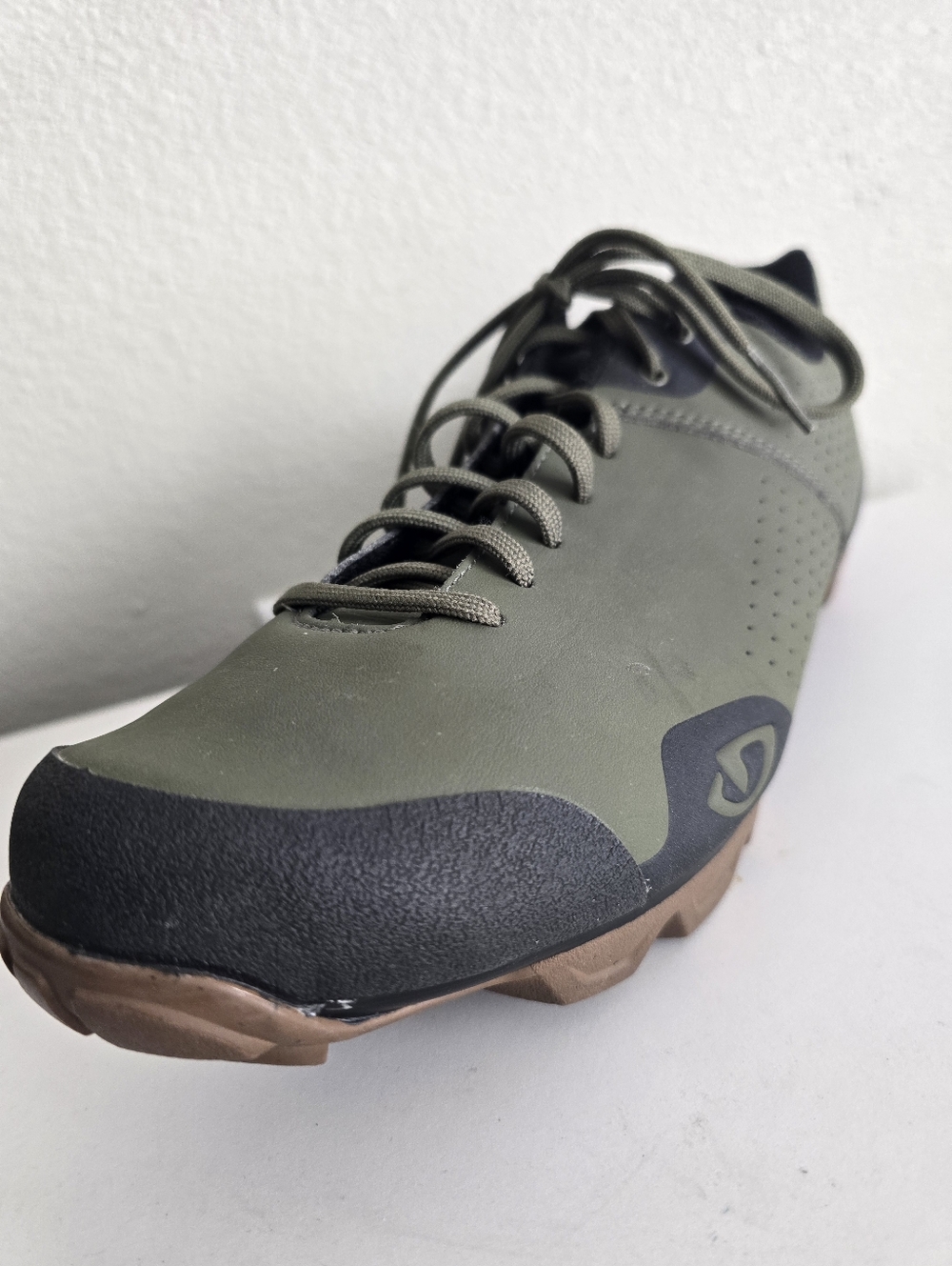 GIRO Privateer Lace Cycling Shoes Olive Green 43 USA 9.5 - Picture 3 of 10